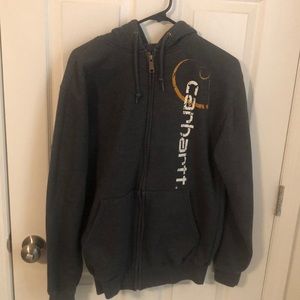 Carhartt zip up hoodie